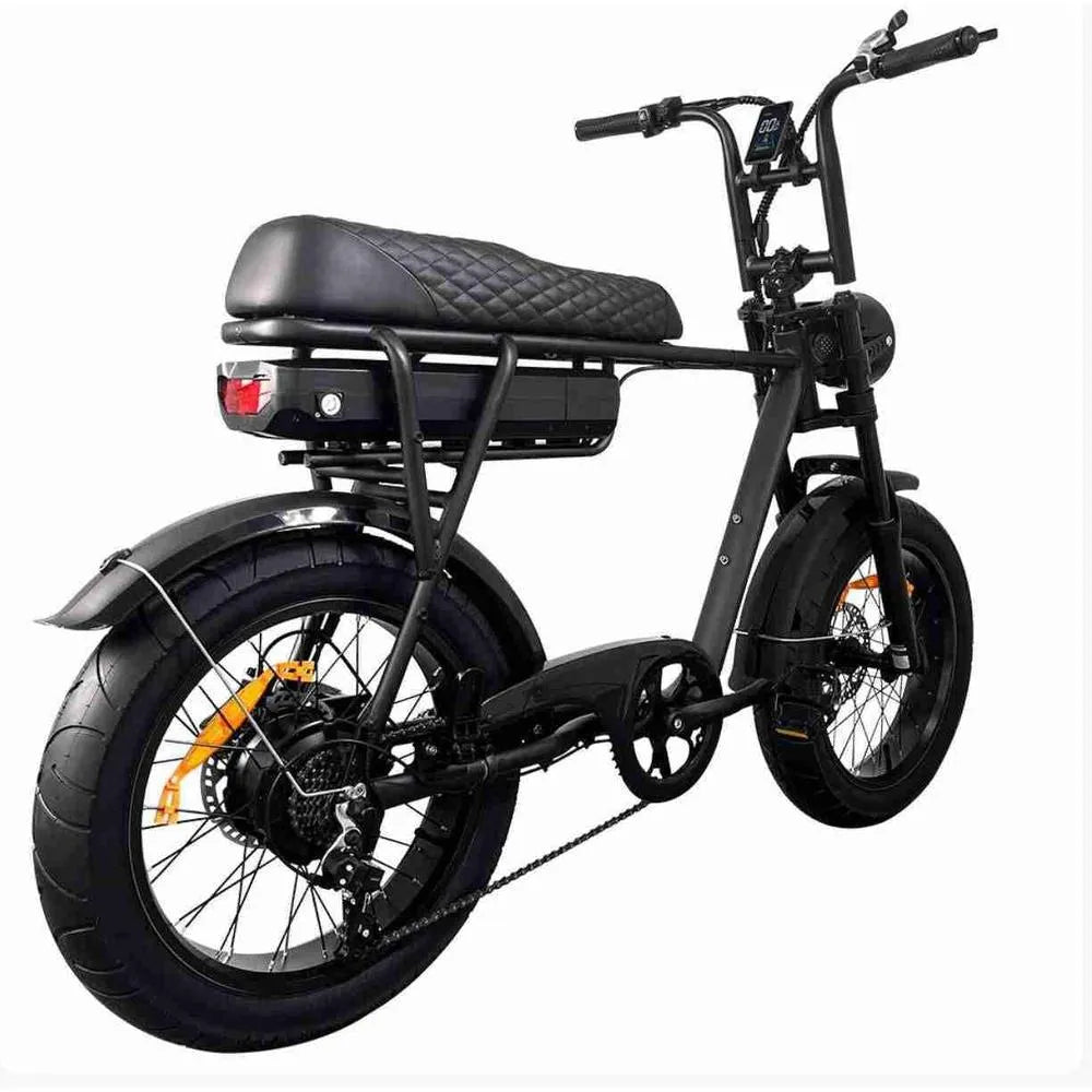 EB2 Fatbike Negro + Sistema de alarma + Montaje gratis