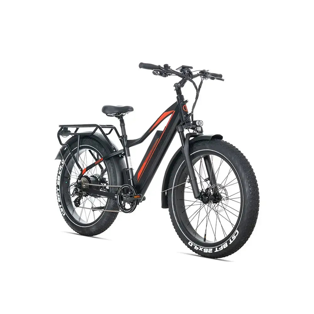 JOBOBIKE Robin Pro - Negro-rojo
