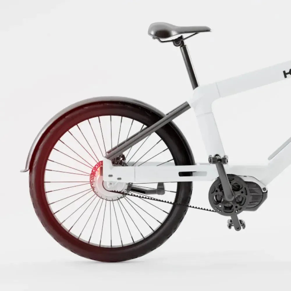 KNAAP NYC - Bicicleta eléctrica - Gris