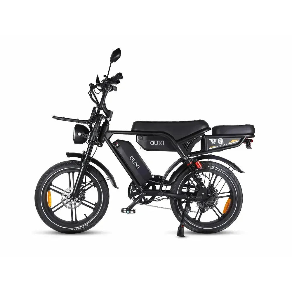 Ouxi V8 Ultra Max - Negro - Sillín Marrón