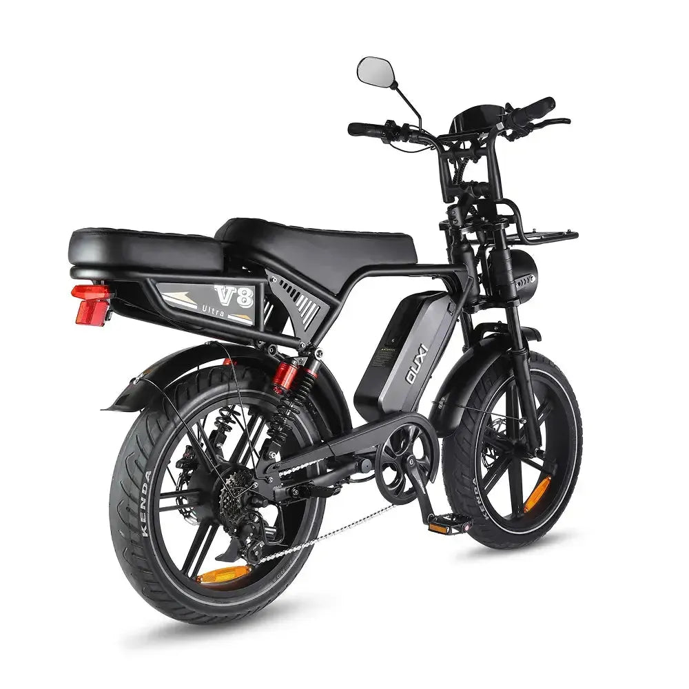 Ouxi V8 Ultra - Negro - Sillín Marrón