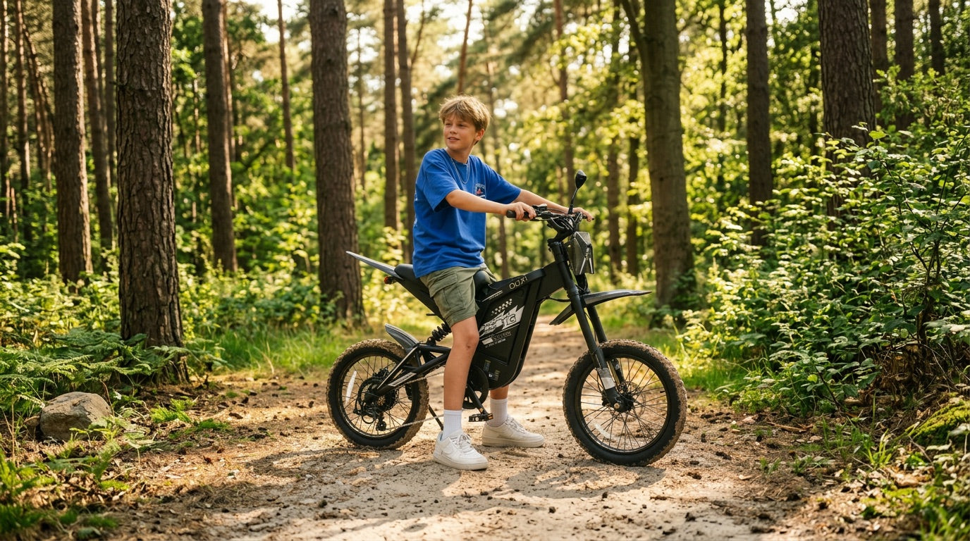 Una auténtica fatbike para niños.