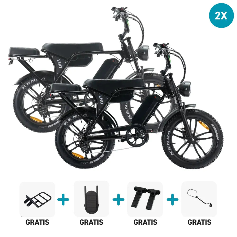 Oferta DUO | OUXI C80 MAX - Negro