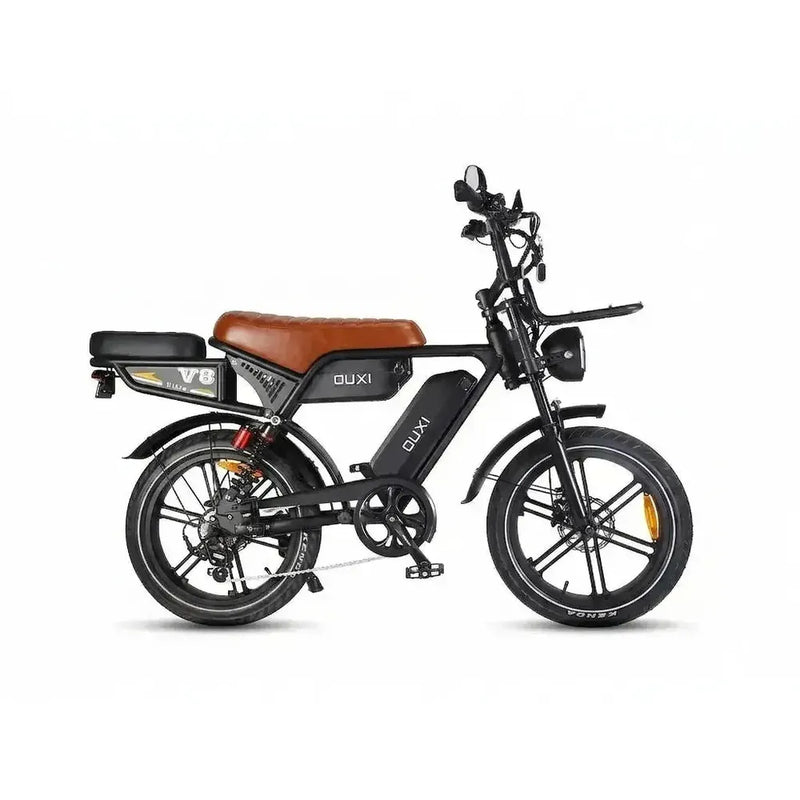 Ouxi V8 Ultra Max - Negro - Sillín Marrón