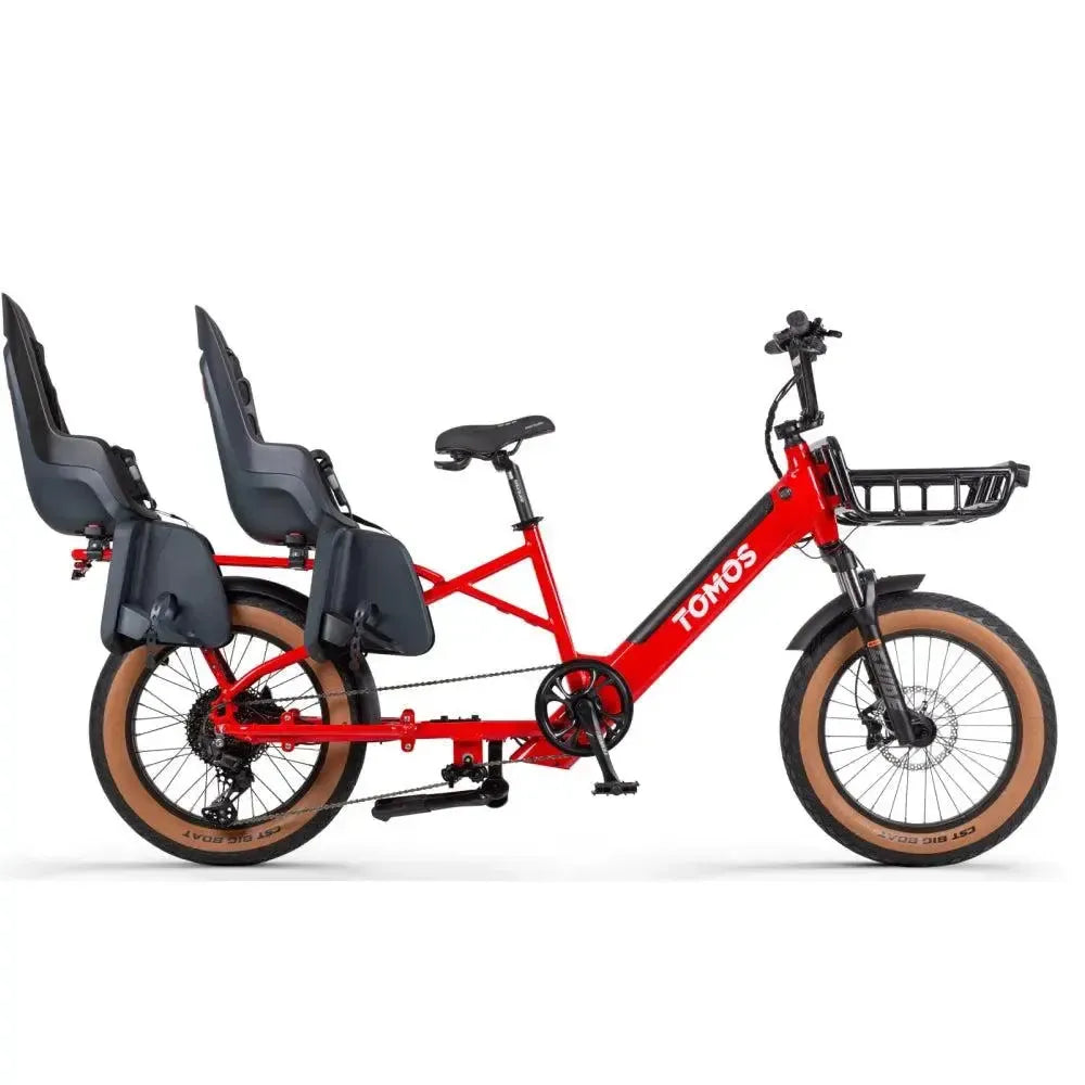 Tomos E-Cargo - Longtail - Rojo