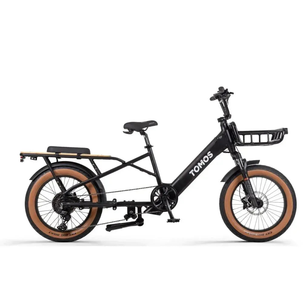 Tomos E-Cargo - Longtail - Negro