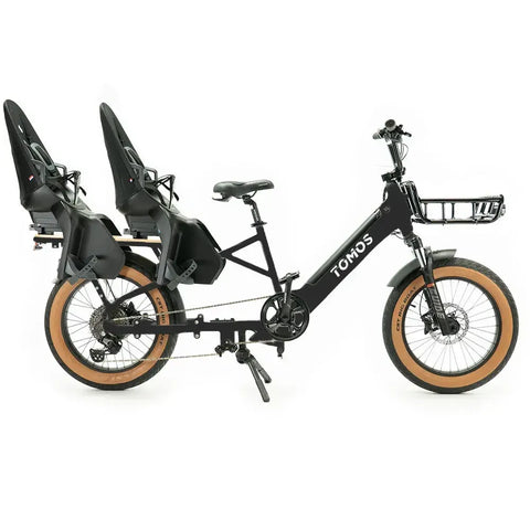Tomos E-Cargo - Longtail - Negro